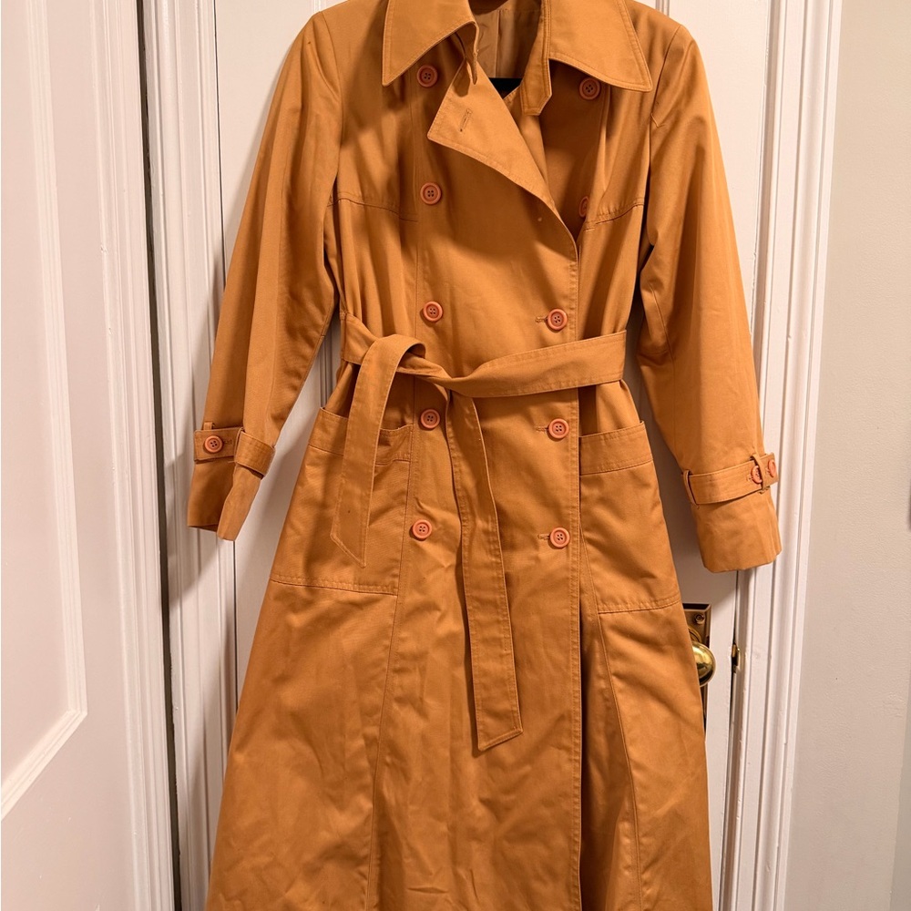 Classic Tan Trench Coat